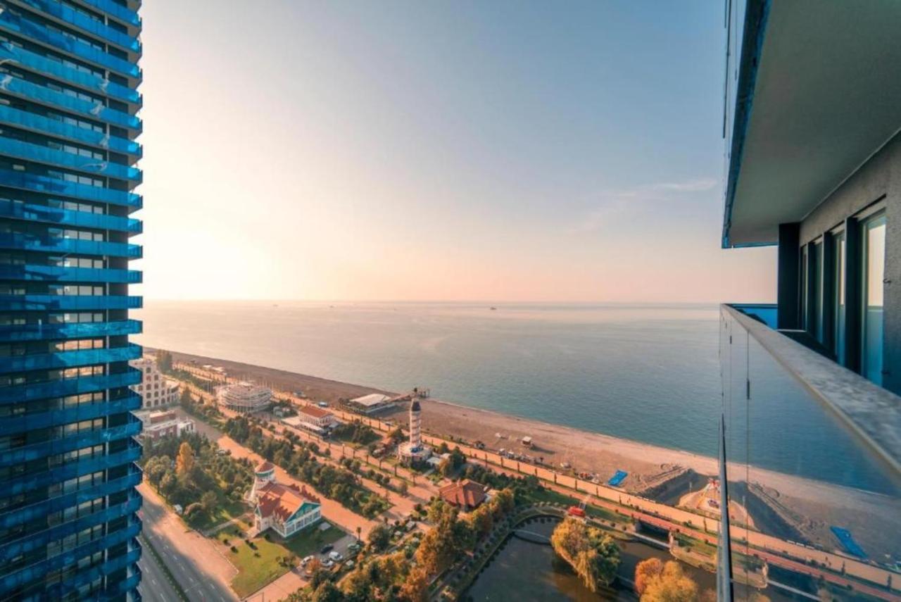 Panoramic Sea And City View Aparthotel In Orbi City באטומי מראה חיצוני תמונה