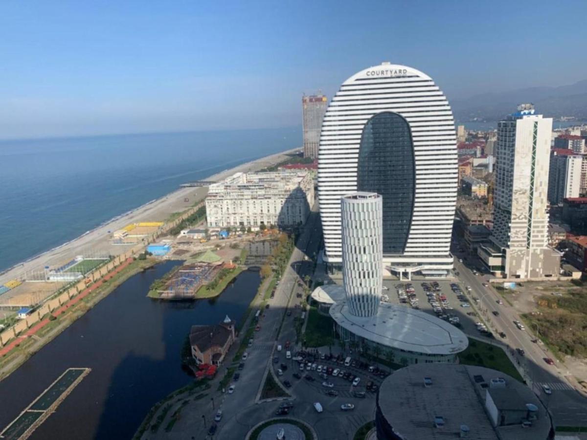 Panoramic Sea And City View Aparthotel In Orbi City באטומי מראה חיצוני תמונה