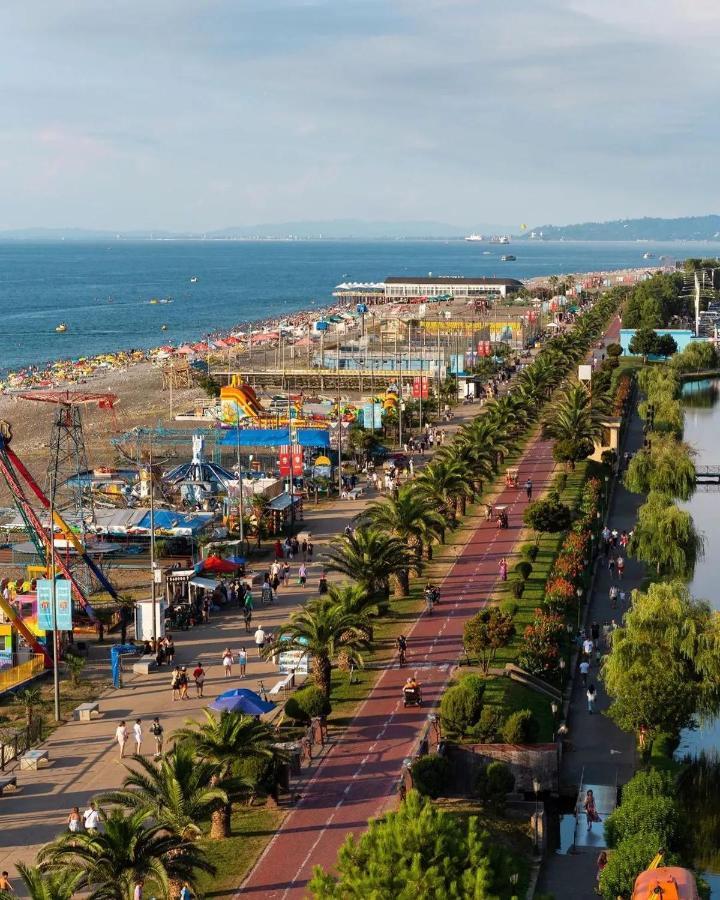 Panoramic Sea And City View Aparthotel In Orbi City באטומי מראה חיצוני תמונה