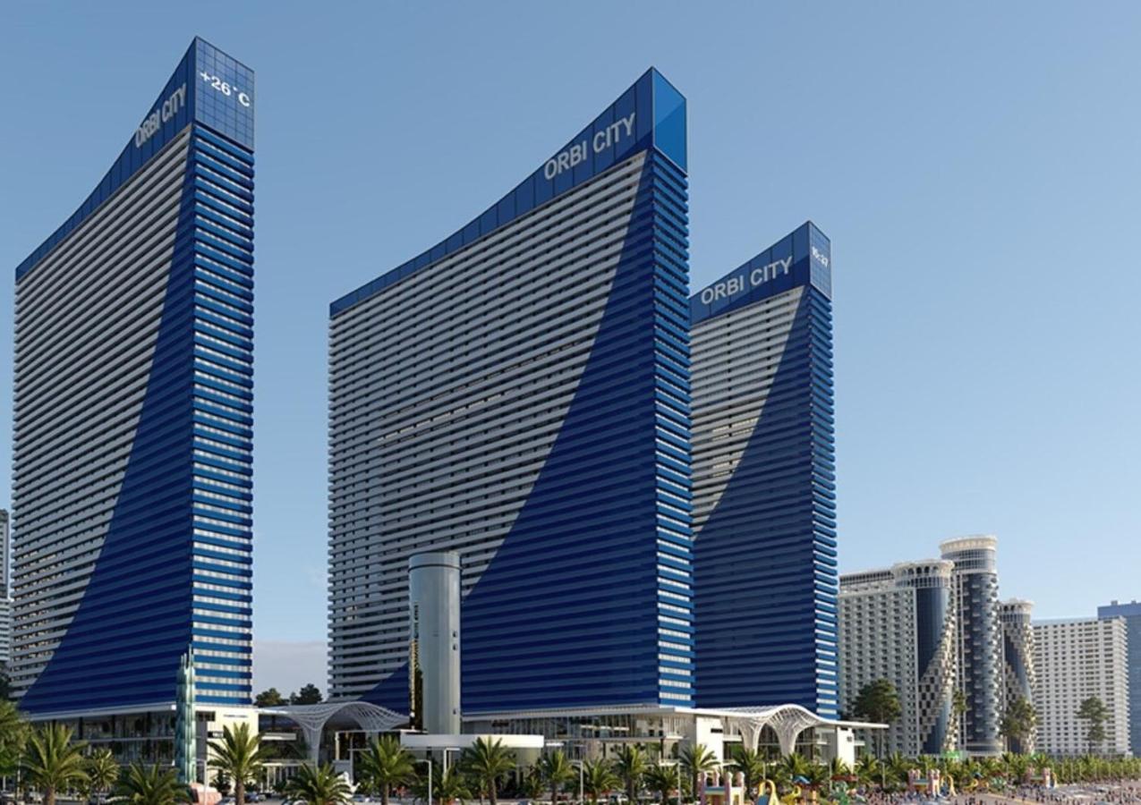Panoramic Sea And City View Aparthotel In Orbi City באטומי מראה חיצוני תמונה